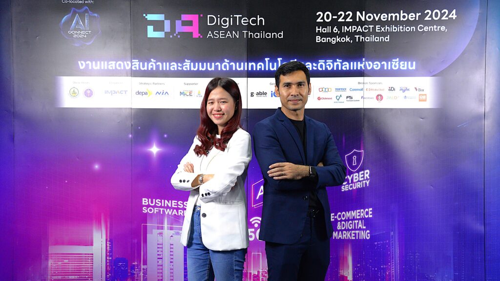 G-Able is steadfast in developing digital solutions while equipping businesses with the tools to navigate challenges and achieve their future goals as AI-ready organizations. To this end, G-Able has brought together its top experts in Cloud, MarTech, Gen-AI Solutions, ERP, CRM, and Cybersecurity to showcase cutting-edge AI-integrated technology capabilities at DigiTech ASEAN Thailand & AI Connect 2024, enabling businesses to embark on a sustainable digital transformation journey.